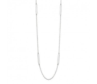 MILAN Multi Bar Necklace Sterling silver