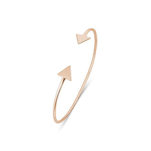 Load image into Gallery viewer, ZALI Rose Gold Arrow head Bangle
